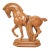 Mid-Century Ceramic Tang-Style Trojan Horse Figurine For Sale