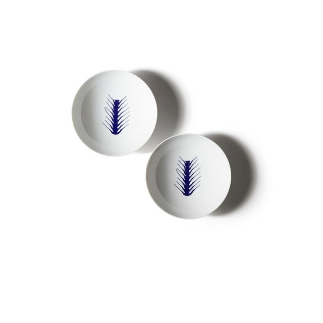 Not Yet Made - Made To Order Deep Flat Arete Plates by Charlotte Prerriand for Cassina, Set of 2 For Sale - Image 5 of 14