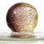 Mid 20th Century Vintage Murano Seguso Pulveri Vanity Jewelry Box Dark Amethyst Gold Flecks Italian Art Glass Jar For Sale - Image 5 of 9