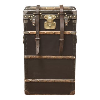 Marmotte Black Trunk from Louis Vuitton For Sale