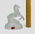 Vintage Cristal d'Arques Paris, France 24% Lead Crystal Rearing Horse Figurine on Frosted Oval Base For Sale - Image 9 of 12