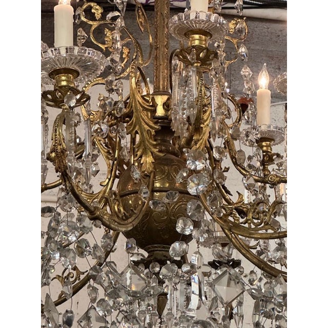 Baccarat Chandelier For Sale In Dallas - Image 6 of 8