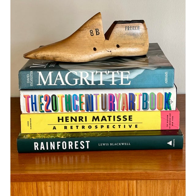 Vintage solid wood shoe mold.