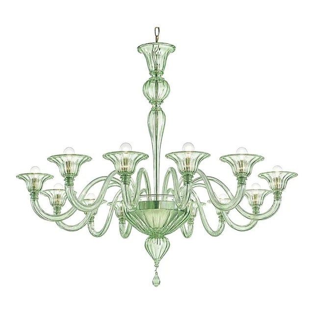 Early 21st Century Rigadin Murano Glass Chandelier by Simoeng for Simoeng For Sale - Image 5 of 5