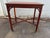 Vintage Georgian Style Chippendale Style Mahogany Tray Top Side Table. Solid wood frame, sturdy and it features straight...