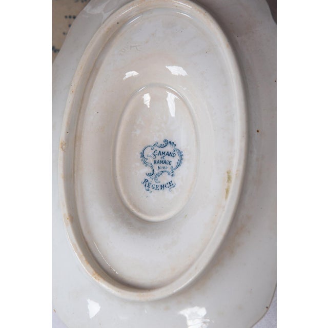 Earthenware Tableware from Saint Amand Hamage, 1890s, Set of 42 For Sale - Image 10 of 18