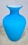 Sky Blue Antique Bohemian Cased Sky Blue Enamel Painted Glass Vase, Classical Figure Scene For Sale - Image 8 of 8