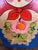 Vintage Hand-Painted Matryoshka Wooden Wall Hook Rack For Sale - Image 9 of 9