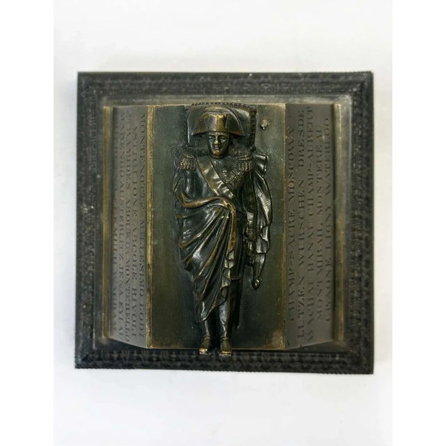 Circa 1900 Bronze Statue of the Vendôme Column on Marble Base For Sale - Image 9 of 9
