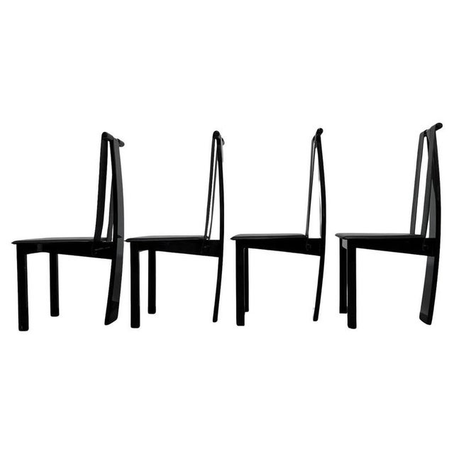 Postmodern Dining Chairs, 1980s, Set of 4 For Sale - Image 18 of 18