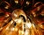Vintage Murano Chandelier with Handmade Amber Petal-Shaped Glass, 1970s For Sale - Image 10 of 11