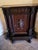 Handsome Italian credenza made of dark walnut in remarkable shape purchased at Texas Antique store for $7600. Looks great...