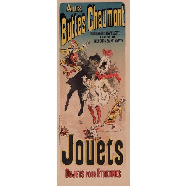 Jules Chéret (1836-1932) Aux Buttes Chaumont Year of ideation: 1887 Year of printing: 1898 Lithograph on wove paper...