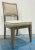 Modern Greige Wood Casual Dining Chairs Set of 8 For Sale In Atlanta - Image 6 of 9