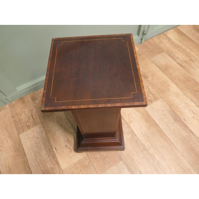 19th Century French Inlaid Column Display Pedestal For Sale - Image 6 of 9