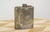 Silver Antique Silver Plated Curved Whiskey Pocket Flask With Patina, Meriden Brittania Co, #1314 For Sale - Image 8 of 14