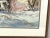 Realism Edwin J Mets-(1926-2003)-Watercolor -Central New York Winter Scene For Sale - Image 3 of 7