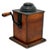 Unusual Antique American Cast Iron & Wood Hand Crank Coffee Grinder - Circa Late 19th Century For Sale - Image 9 of 18