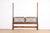 Wood Baker Furniture Chinese Chippendale Carved Cherry Wood King Size Poster Headboard For Sale - Image 7 of 9