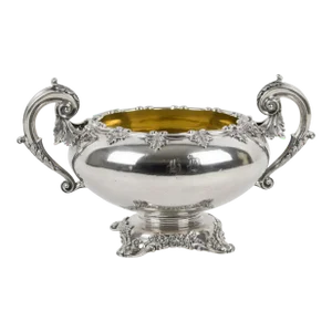Gustave Odiot Paris Sterling Silver Decorative Bowl, 19th Century
