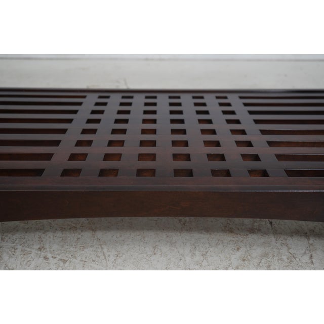 Stickley Highlands Cherry Arts & Crafts Coffee Table For Sale - Image 11 of 14