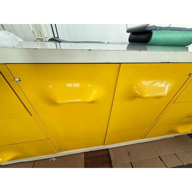 1970s Space Age Broyhill 9 Drawers Lowboy Dresser For Sale In New York - Image 6 of 12