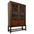 2000 - 2009 Antique English Oak Glazed Display Cabinet, 1900s For Sale - Image 5 of 12
