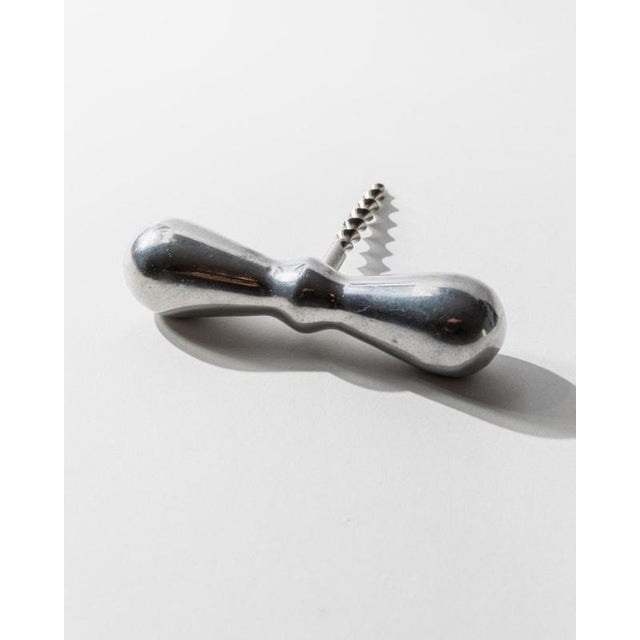 Vintage Italian Metal Corkscrew, 1950s For Sale - Image 4 of 11