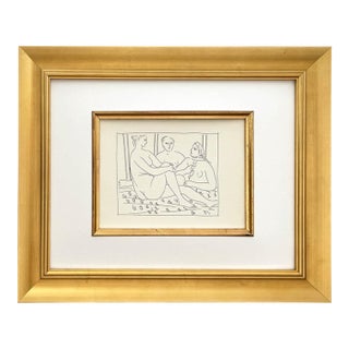 1970s Picasso 26 Three Female Nude Framed For Sale