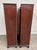 Vintage Traditional English Georgian Style Mahogany Finish Bookcase Pair For Sale - Image 12 of 12