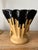 1930s 1930s Vintage Zanesville "Ebonello" Drip Glaze Fan Vase For Sale - Image 5 of 6