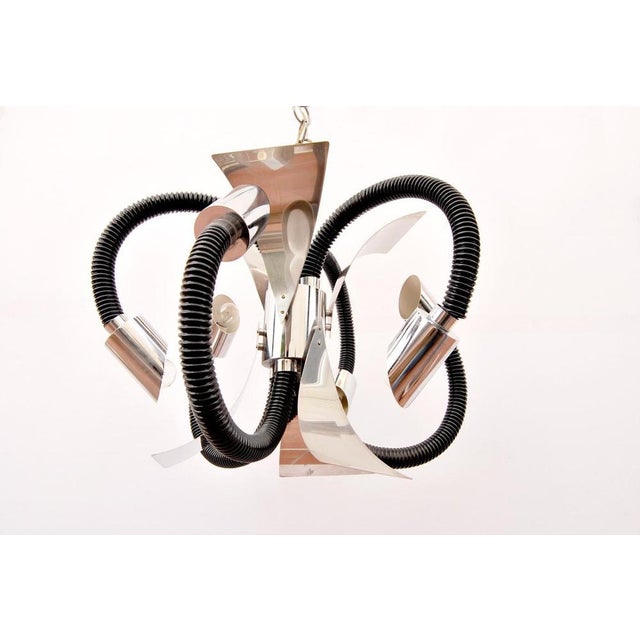 Vintage Space Age Chandelier, 1970s For Sale - Image 3 of 6