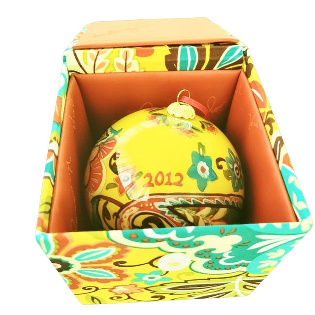 Canary Yellow Vera Bradley Ornament For Sale - Image 8 of 11