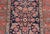 Blue Antique Persian Gallery Malayer Runner in Blue Background With Multi Colors 3'6 X 12'7 For Sale - Image 8 of 12