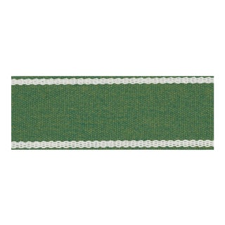 Schumacher Sullivan Tape Trim in Green For Sale