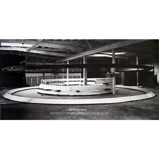 1980s Bundle- 6 Assorted Bruce Nauman Authentic Posters For Sale - Image 5 of 7