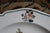 Ceramic Vintage Wedgwood Etruria English Floral Creamware Salad Plates With Scalloped Green Rims — Set of Four For Sale - Image 7 of 18