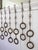 Mid 19th Century Rustic 19th Century Sculptural Farmers Chains Set of Six For Sale - Image 5 of 10