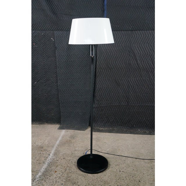 Mid 20th Century Vintage Lightolier Pl-2912 Mid-Century Modern Minimalist Gooseneck Floor Lamp For Sale - Image 5 of 18