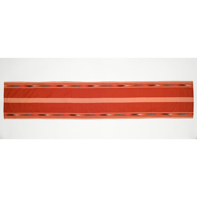 Japanese Ceremonial Silk Table Runner by Renaras For Sale - Image 6 of 7