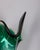 Vintage Sommerso Vase in Green Murano Glass by V.A.C. Cimarosti & Pinzan, 1960s For Sale - Image 6 of 10