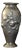 Flower Vase with Roses Decoration, 1920s For Sale