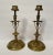 Antique Renaissance Revival Brass Candlesticks - A Pair For Sale - Image 10 of 10