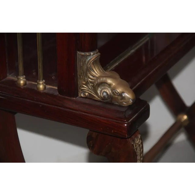 Italian Rosewood Showcase, 1950s For Sale - Image 3 of 11