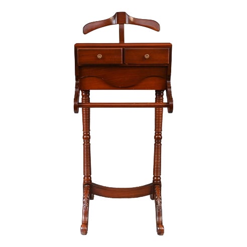 Mahogany Gentelmans Valet Shirt Press Stand For Sale