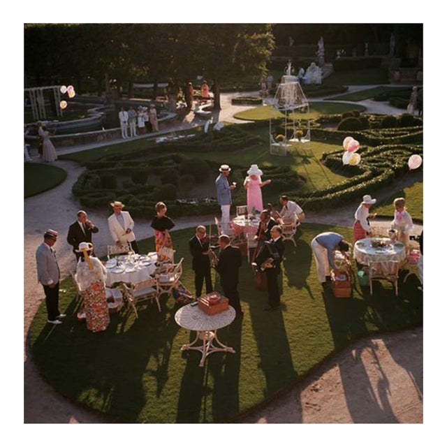 Garden Party Slim Aarons C Print For Sale