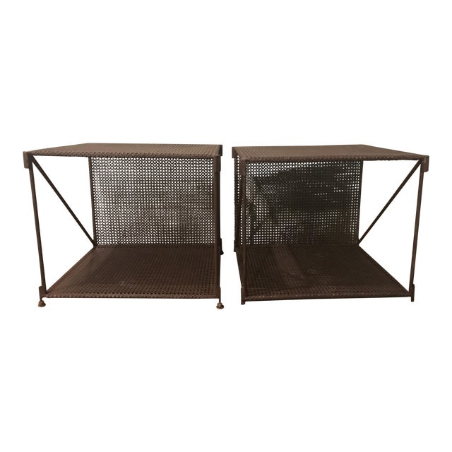 Restoration Hardware 1920s French Metal Side Tables A Pair Chairish