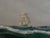Realism 1940s Carolus Verhaeren Signed Ship Painting For Sale - Image 3 of 6