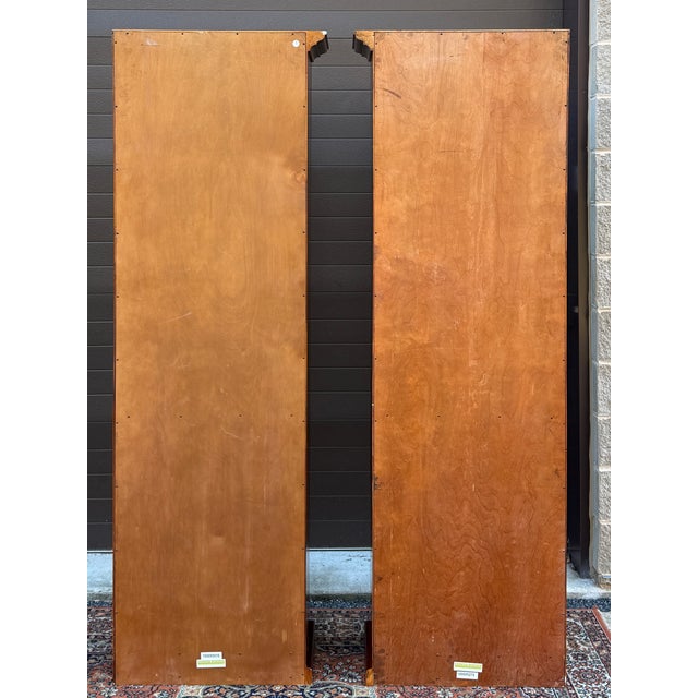 2000s Ballard Designs Tuscan Pine Left, Right, & Center Bookcase Set in Antique Cherry Finish - 3 Pieces For Sale - Image 13 of 16