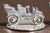 Rare Set of (4) Asprey Edwardian English Antique Sterling Silver Automobile Car Travel Menu Holders Table For Sale - Image 4 of 14
